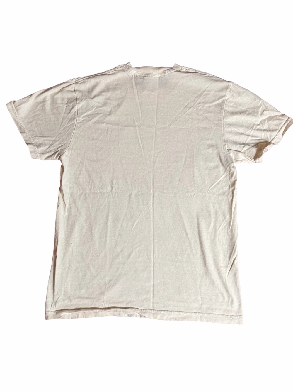 Women’s Patriotic Cream Tee with Red Script S - Picture 7 of 7